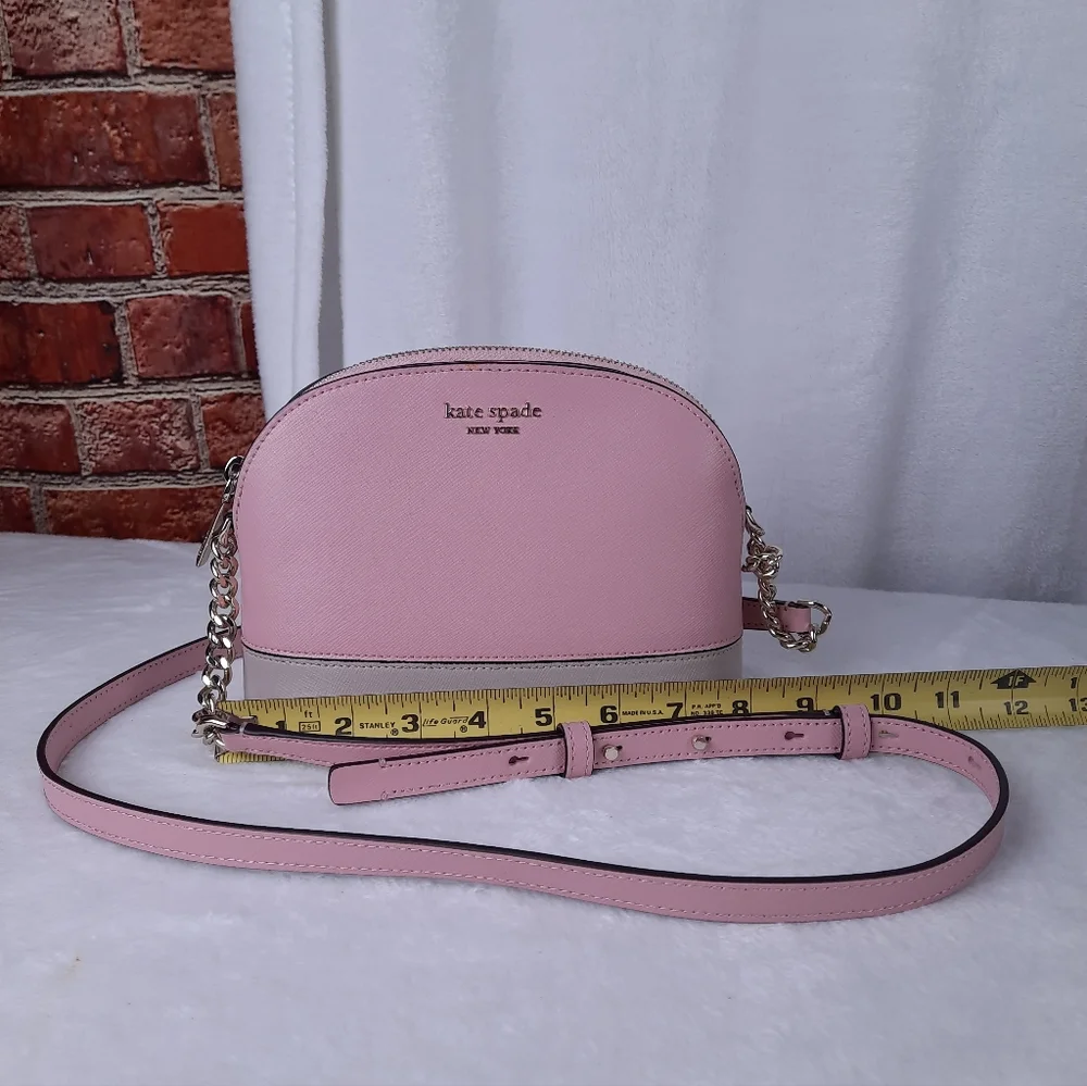 Kate Spade Blush Pink and Cream Crossbody Bag - Picture 9 of 12